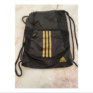 Adidas Triple Stripe Drawstring Backpack